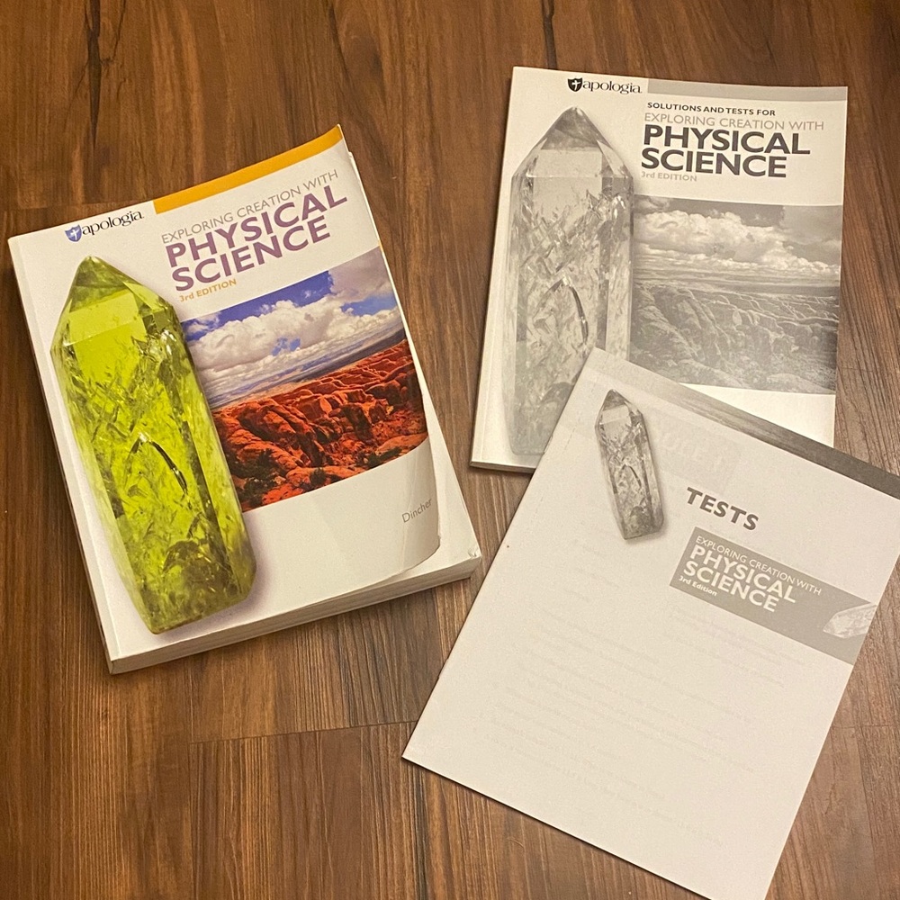 Apologia Exploring Creation with Physical Science Textbook Set